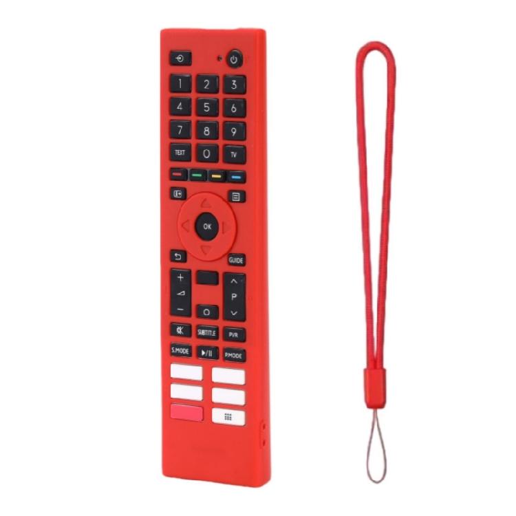 

Daily Use Silicone Skin Cover For CT95069 95041 95022 95024 Remote Control For Enhanced Handling And Scratch Resistance красный