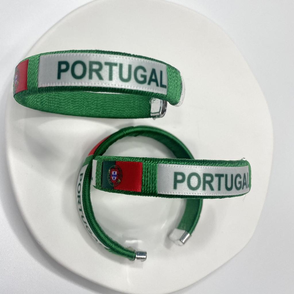 Modisches Gewebtes Fußballfan-Armband 2026 Fifa Weltmeisterschaft Armbänder Jungen Mädchen Nationalflaggen-Bandarmband