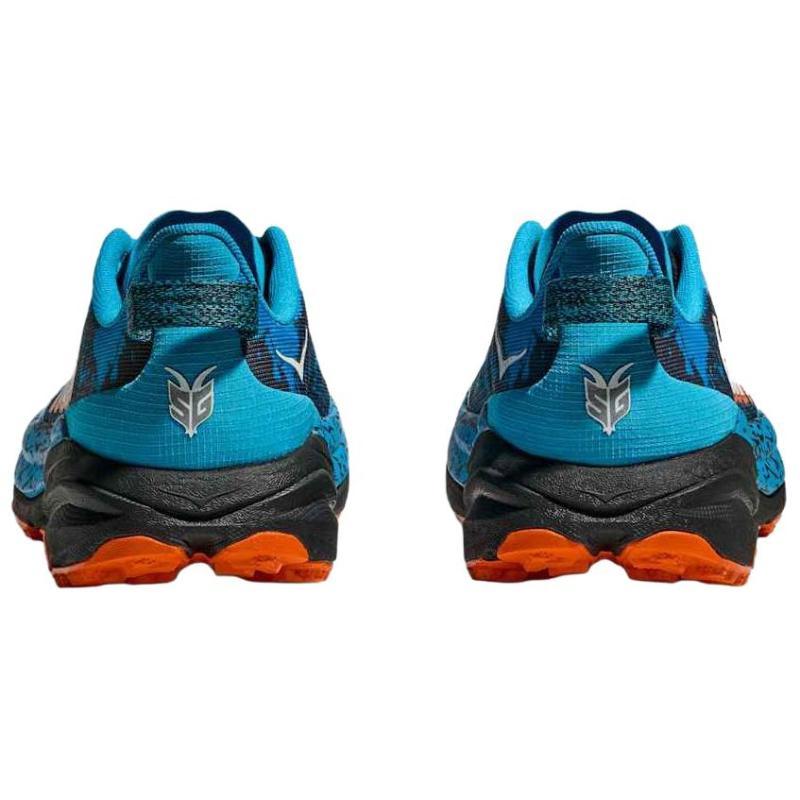 HOKA One One Speedgoat 6 Prodyšné, Podpůrné a Lehké Běžecké Boty do Terénu Pánské Modré Tenisky 1147791-SWRD