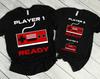 Player 1 Player 2 Shirts, Couple Shirt, Pregnancy Shirt, Funny Couples Shirts, Matching Shirts, Pregnancy Announcement