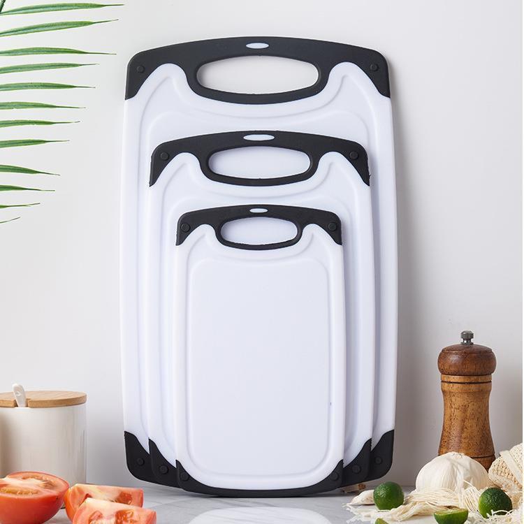 Wheat Straw Cutting Board 3-Piece Set: Versatile Boards for Fruits, Vegetables, and Meat