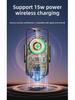 66W Super-Fast Infrared Magnetic Charging Car Phone Holder for Dashboard Navigation