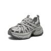 Belle Fashion Structure Strap Dad Shoes Women 2026 Spring New Thick Soled Height Increasing Trendy Cool Casual Shoes