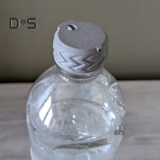 Ultra-Light Portable Wash Bottle Cap 3D Printed Reusable Standard Bottles Travel Bidet Attachment Outdoor Hiking Camping Cleaning Rinse Cap Nozzle