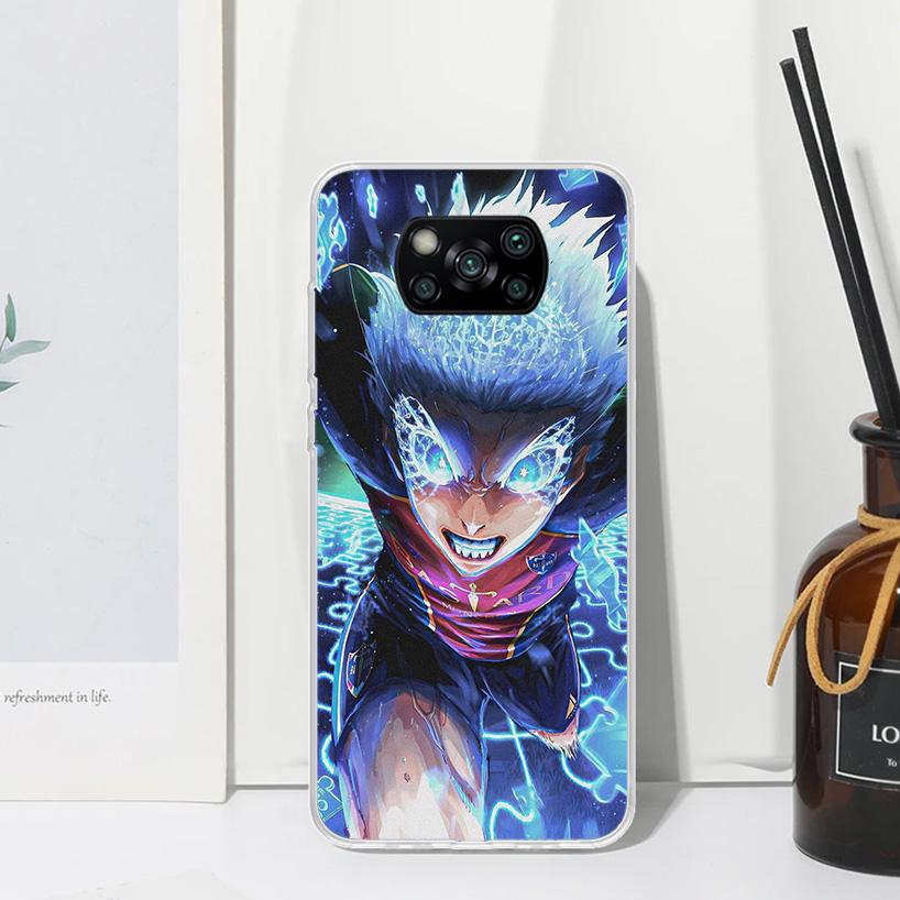 Blue Lock Isagi Yoichi Phone Case For Xiaomi Poco X7 X6 X5 M7 M8 Pro F7 Ultra Redmi 15C 15 13C 13 12C 12 10 10C 10A Art Fundas P