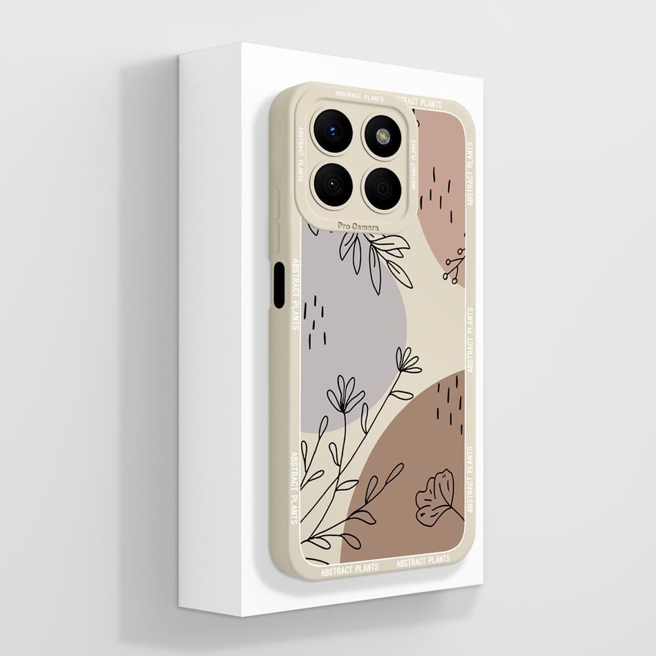 For Honor X8b Case For Honor X8A X8 Phone Back Cover Panda Baby Fundas Full Protection Soft Liquid Silicone Shockproof Bumper