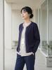 Korean Style Thick Knit Nurse Cardigan for Beauty Salons