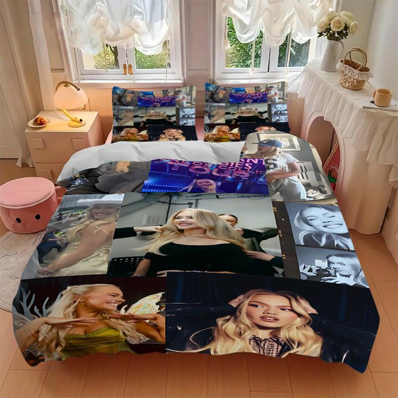 3Pcs Musician'S Glamorous Journey Bedding Sets For All Sizes New 3D Printed Bed Cover Comforter Duvet Cover Pillowcase Bedroom Decoration