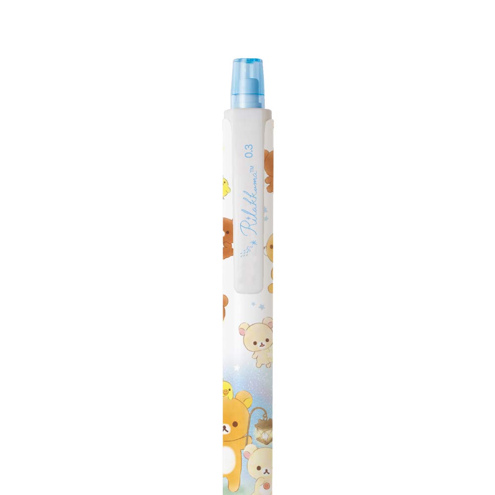 Rilakkuma Mechanical Pencil Kurutoga Sharp PN31201 San-X 0.3mm