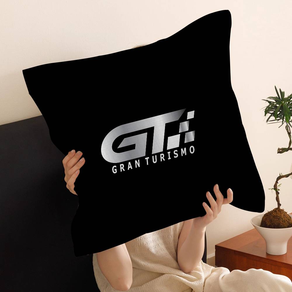 G-Gran Turismo Maple Design Cushion Cover Happy Autumn Harvest Decor Holiday Decorati Pillow Cover