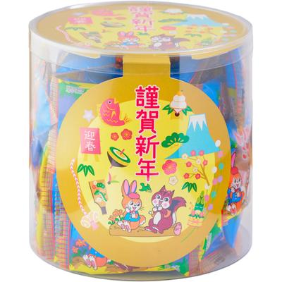 Mai Gum Kobo Happy New Year Cuppy Ramune Bottle Pieces 400 New Greetings Sweets Retirement Sweets Small Gift Gift Assortment (40 / G) Year's