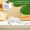 Blank Ornaments Can Be Cute And Interesting Children's Animal Toys, Desktop Decorations, Plastic Ornaments