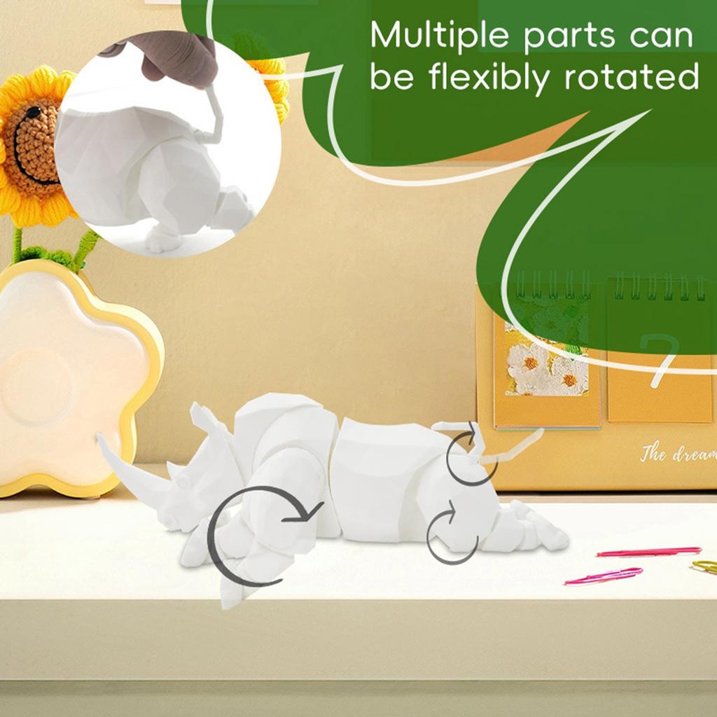Blank Ornaments Can Be Cute And Interesting Children's Animal Toys, Desktop Decorations, Plastic Ornaments
