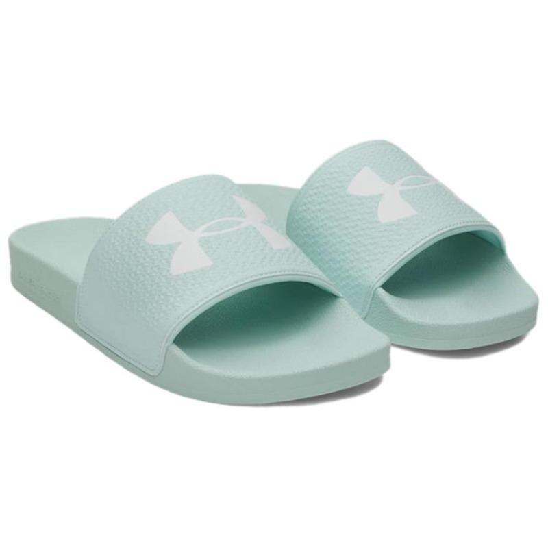 Under Armour ARMR Slides Women Light Blue Green 6007532-703