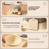 2-in-1 Dry Wet Separation Pet Feeder Water Dispenser Large Capacity Durable Plastic for Multi-Pet Family Home Use