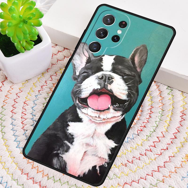 French Bulldog Phone Case for Samsung Galaxy Note 10 Pro S26 Ultra S23 S24 FE S25 S21 S22 PLUS Shockproof Cove