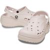 Crocs Baya Platform Clogs, Barely Pink, 24cm