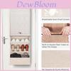 Modern Basic 7 Layer Wall Mount Shoe Organizer Bag With Dustproof Multipurpose Storage For Bedroom