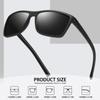 3/4 Pack Sunglasses Men Sun Glasses For Women Men Trendy Retro Mirror Lens For Driving Fishing Uv400 Protection