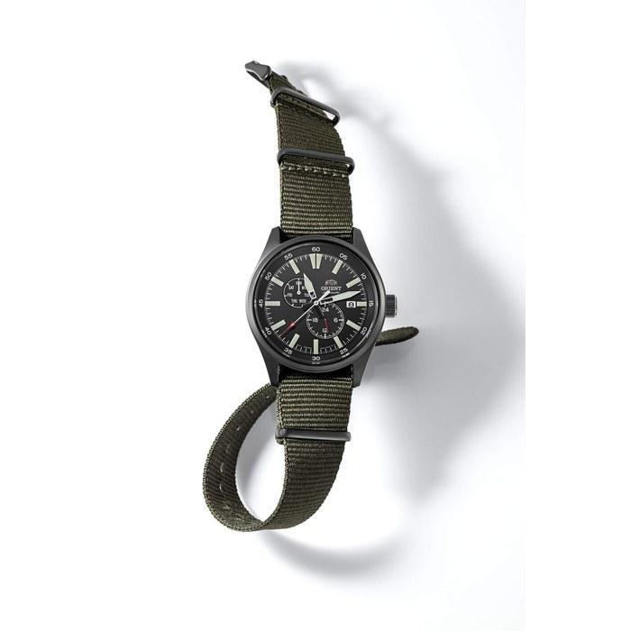 [Orient] Field Automatic Watch RN-AK0403N, Dark Gray/Khaki Nylon