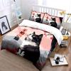 "Cat Art Print Home Decor Set" Soft Comfortable Duvet Cover Bedding Set Included 1*Duvet Cover & 2*Pillowcases gift