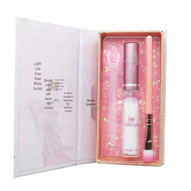 

Аутентичный прозрачный клей для ленты для ресниц и век - Нежный, не вызывающий раздражения самоклеящийся, одноразовый набор