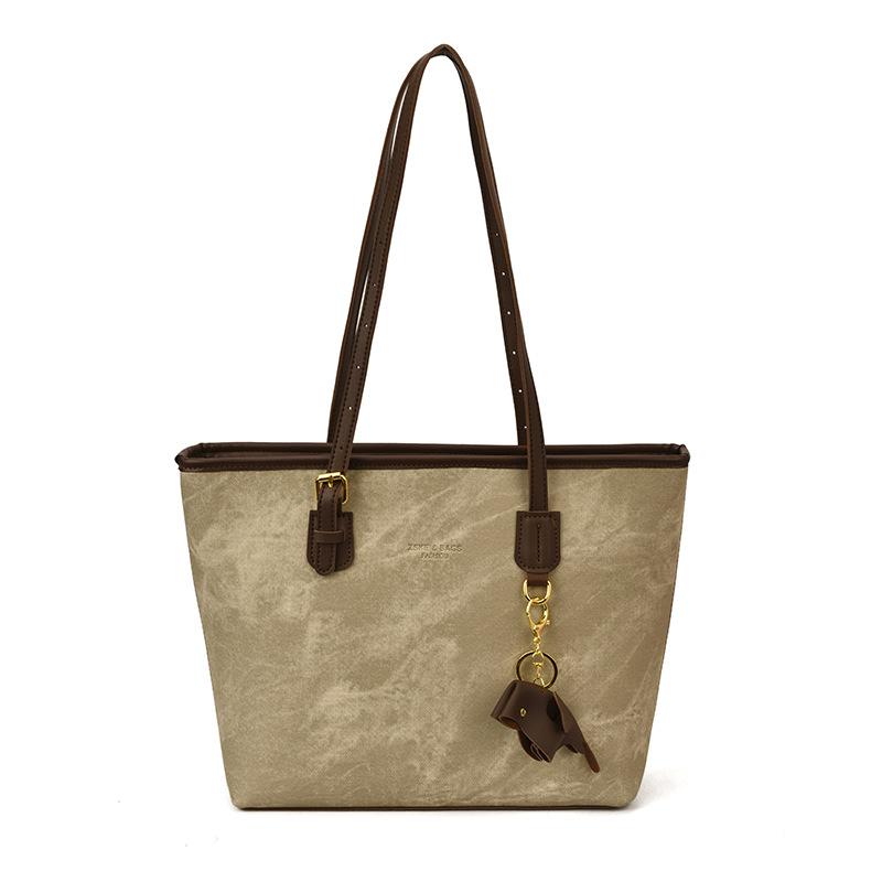 Large-capacity bag women's autumn and winter 2025 new casual niche design shoulder bag texture commuter tote bag