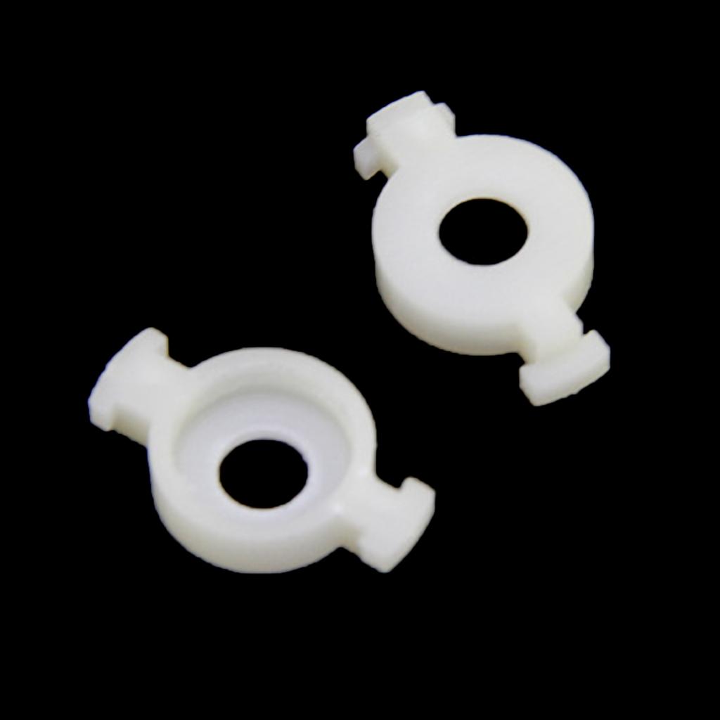 Pakke med 100 Plast Trompetventilføringer Sett Trompetventilfjærføringer Reservedeler For Blåseinstrumentreparasjon