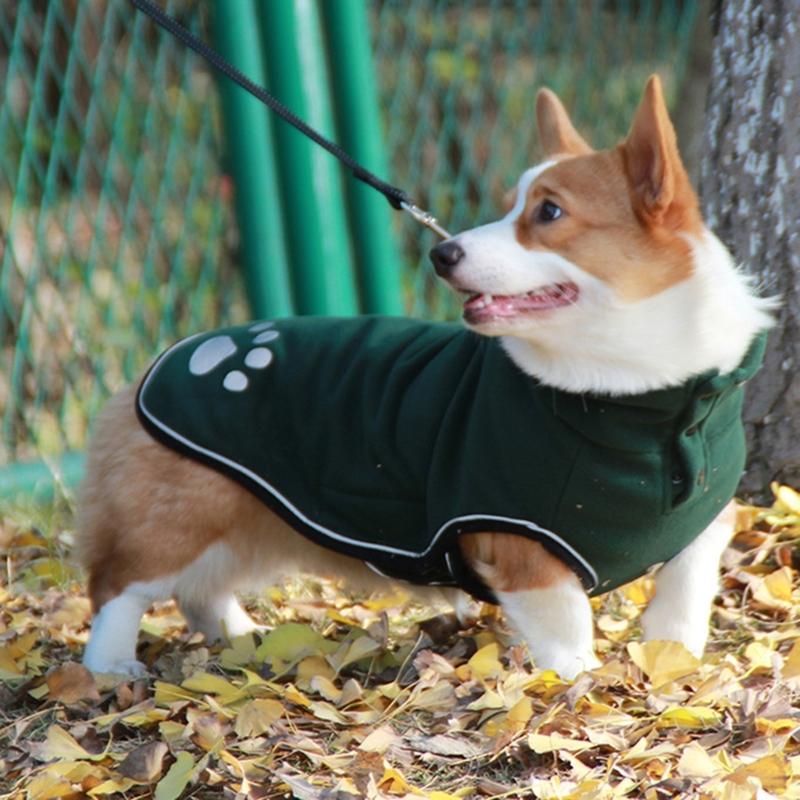 Harnesses Winter Dog Coat Warm Dog Clothes Vests Dog Outdoor Warm Dog Jackets for Daily Wear and Outdoor Activity