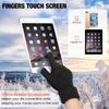 Winter Touchscreen Handschuhe Damen Herren Warm Stretch Strick Fäustlinge Imitatwolle Vollfinger Guantes Häkeln Luvas Verdicken Handschuhe