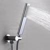 Luxury HomeDec High-Pressure Polished Chrome Water Saving Eco-Friendly Handheld Shower Head for Hotel Bathrooms Brass Faucet