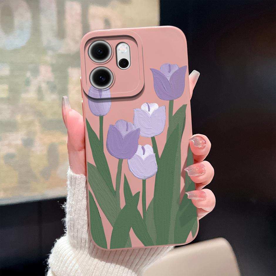 

Case For OPPO Reno14F 14Pro Cartoon Panda Kitten Anti-Fingerprint Protective Luxury Back Cover For OPPO Reno 14F 14 Pro Coque Reno 14 Pro