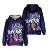20 Kolorów KPop Łowcy Demonów Anime Bluzy Męskie i Damskie Hip-hop Sportowy Pulower Bluza