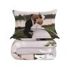 Custom Photo Three-Piece Quilt Cover 3D Digital Printing Bedding Set Diy Bed Cover