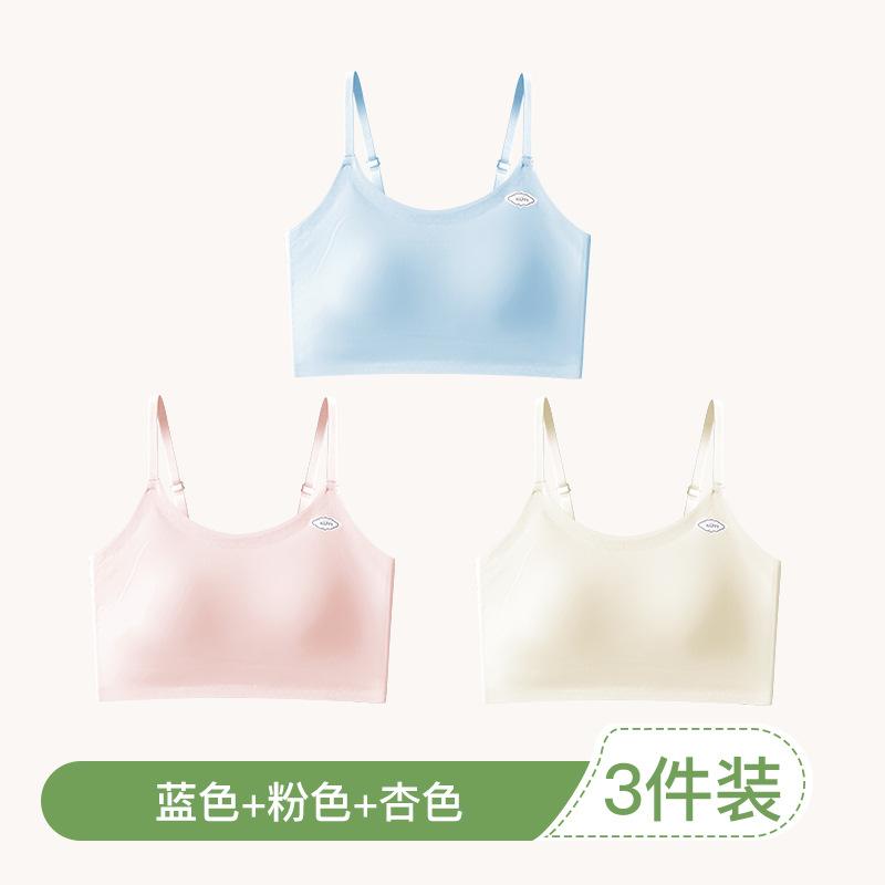 Second and Third Stages, Seamless, Breathable and Skin-friendly, Middle and High School Students' Small Vest, Tube Top, and Girls' Underwear
