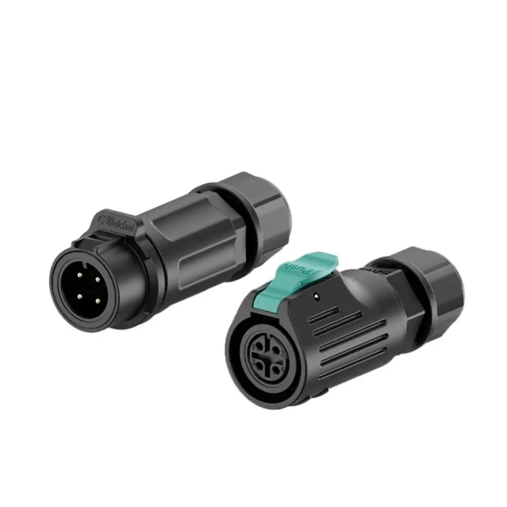 LP12 M12 IP67 3A 5A 2 3 4 5 6 7 8 Pin Solder Wire Cable Connector Waterproof Male Female Aviation Plug Socket Quickly Connected