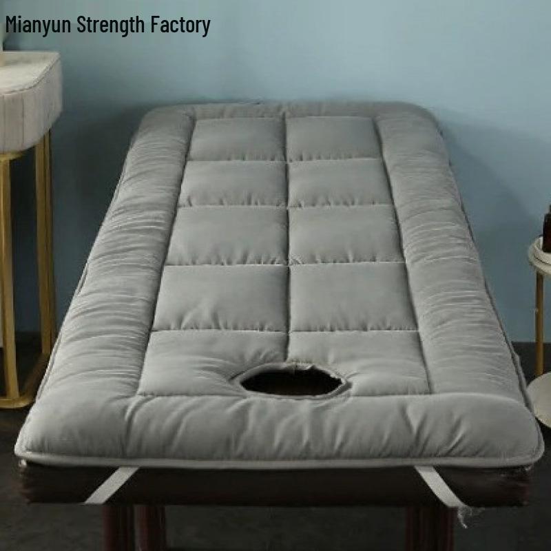 Thickened Beauty Salon Massage Mattress Pad with Hole (60x180cm / 70x190cm)