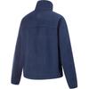 Li Ning Fitness Series Solid Color Zipper Stand Collar Comfortable Breathable Loose Sweatshirt Women Sweatshirt Deep-Navy-Blue AWDU362-3