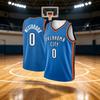 Oklahoma Russell Westbrook Maglia da Basket Classica da Uomo Estate Sportiva Gilet Comodo Traspirante Asciugatura Rapida Streetwear Abbigliamento
