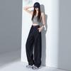 Summer Anti Fade Tencel Relaxed Hide Fat Saber Cut Scythe Casual Denim Pants Women Casual Pants Oversize Denim Trousers