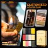 Personalized Customized Kerosene Lighter Copper High-End Lighter Accessories
