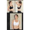 Plus Size Hollow Out Beautiful Back High Shockproof Sports Bra For Women Running Fitness