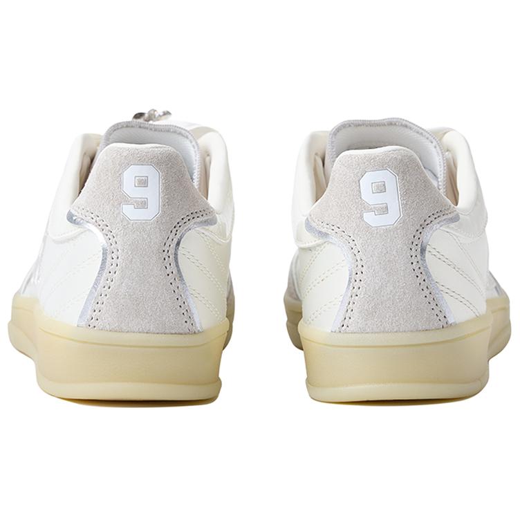 Kappa Comfortable Versatile Low-Top Slip-Resistant Waterproof Wear-Resistant Skate Shoes Unisex sneaker White K0F25CC70W-0106