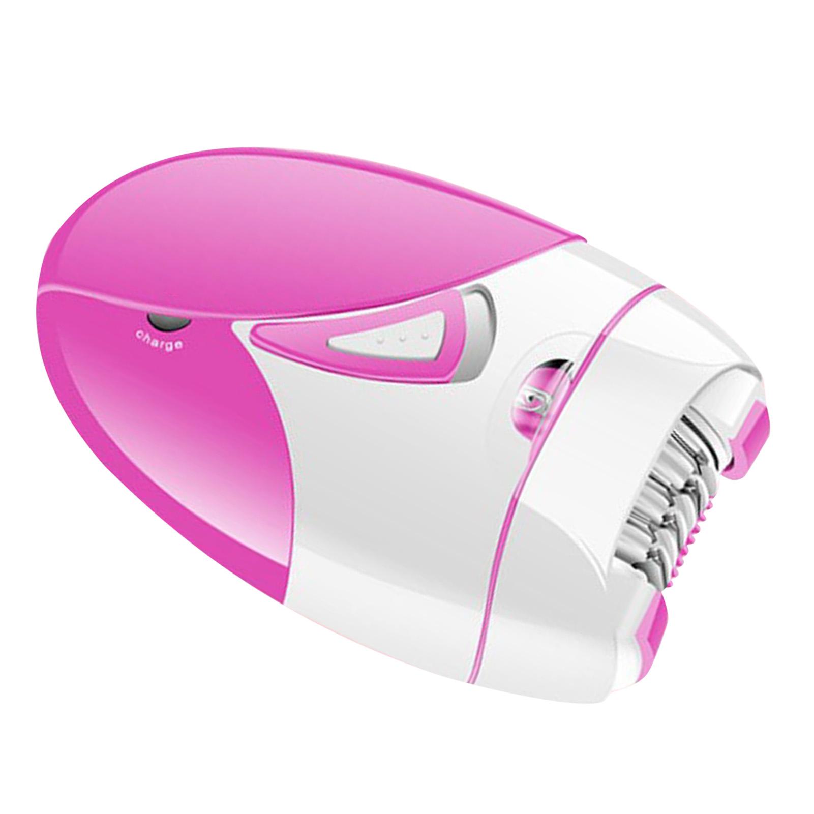 

Женский триммер для волос беспроводной 2-скоростной USB перезаряжаемый щадящий электрический триммер для бикини розово-красный розы красного