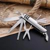 1-10PCS Outdoor Emergency Tools, EDC Tools, Portable Multi-purpose 11-in-1 Folding Pocket Knives, Stainless Steel Bottle Openers