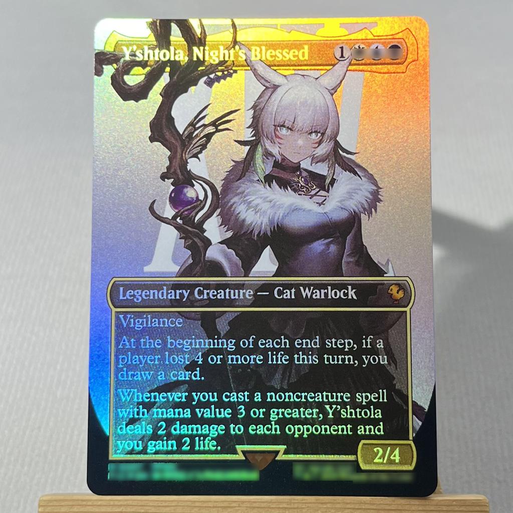 FIN FIC FOIL4-001 Karta proxy TCG magiczne karty Chmura, Najemnik z Midgaru Przywołaj Bahamuta Vivi Ornitier Błyskawica, Armia Jednego zbierz