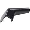 G-PLUS RV Rain Gutter Spout Long Version Left and Right Black Gutter Spout 3 1/2" Long 4pcs
