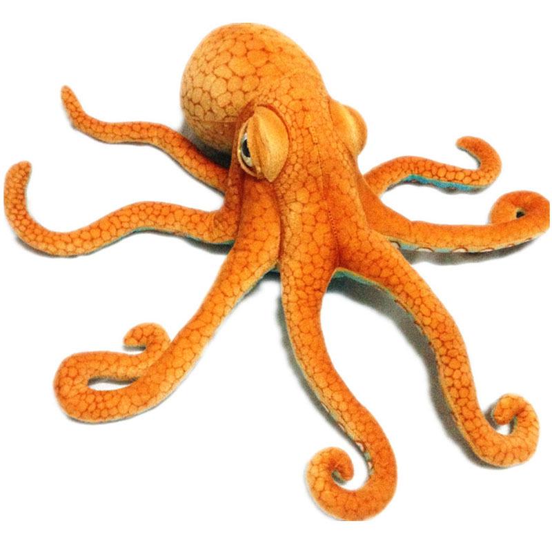 Octopus Plush Toy Cushion - Eight-Clawed Simulation Underwater Animal Gift Mini 30*10cm (0.13kg)