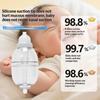 Baby Nasal Aspirator Hand Pump Nose Suctioner Easy Operate for First-time Parents Infant Nasal Care 1 Set