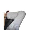 Solid color mesh breathable casual sweatpants men's trendy new loose and comfortable simple versatile lazy trousers